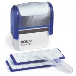 stampila p40 set de lietere estamp